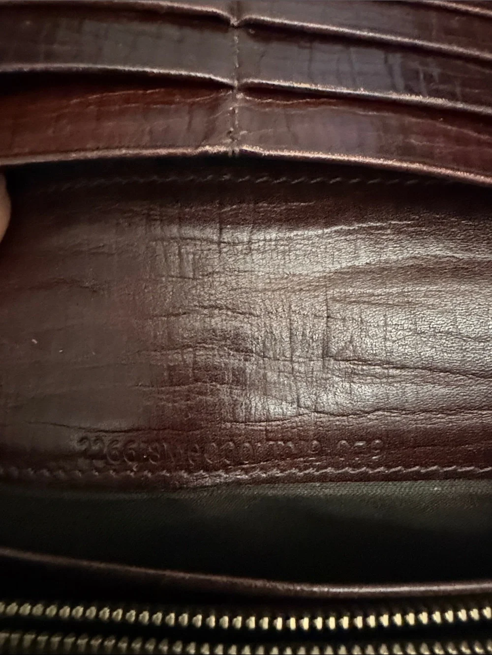 Fendi Brown and Tan Zucca Canvas Long Wallet